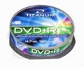 DVD+R ESPERANZA TITANUM 4,7 GB x16 - Cake Box 10