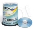 CD-R TDK 700MB/80MIN 52xSpeed (Cake 100szt)