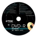 DVD+R TDK 4.7GB 16X PUCK 10SZT