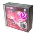 DVD+RW TDK 4.7GB 4xSpeed (Slim 10szt)