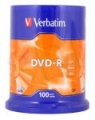 DVD-R VERBATIM 43549 4.7GB 16x CAKE 100 SZT