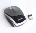 TOSHIBA MYSZ Wireless Laser Mouse - blackchrome