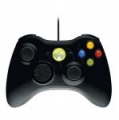 Kontroler Microsoft Xbox 360 przewodowy czarny