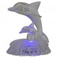Lampka LED Delfin zmienia kolory