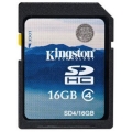 Karta Kingston SD 16GB SDHC ORYGINAŁ CLASS 4