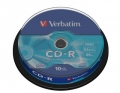 Płyty CD-R Verbatim 52x 700MB (Cake 10) EXTRA PROTECTION