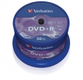 Płyty DVD+R VERBATIM 4.7GB 16x CAKE 50 SZT