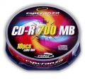 Płyty CD-R ESPERANZA  MULTICOLOR 700MB 52X  CAKE 10 SZT.