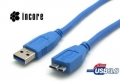 Kabel Incore USB 3.0 A- mikro B M/M 1,8m