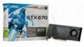 MSI GeForce GTX 670 2048MB DDR5/256bit